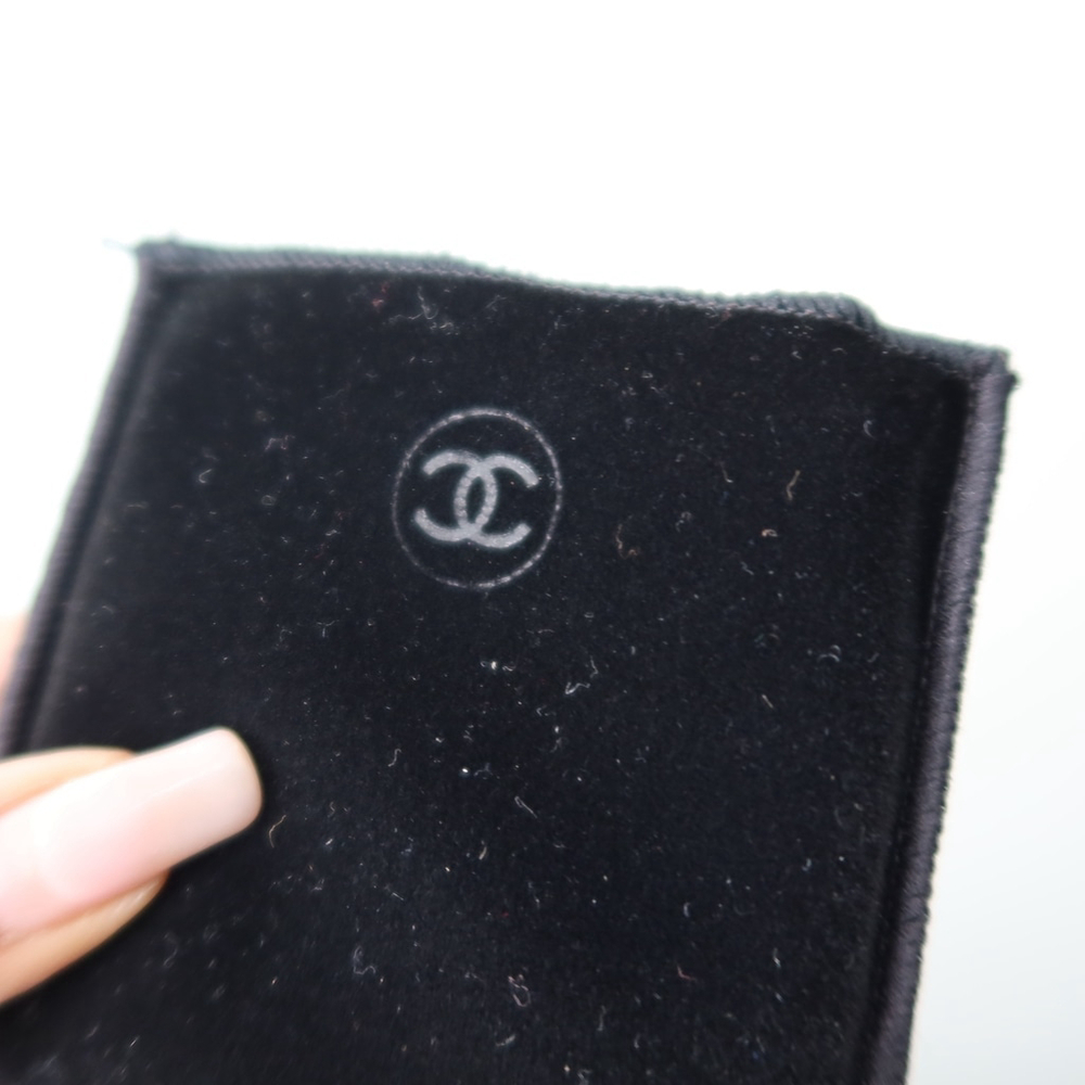 Chanel Yellow Compact Powder Case - Elegant Travel Makeup Case - Picture 5 of 7
